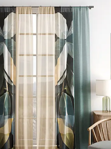 Шторы для кухни японские 4756012 - 6