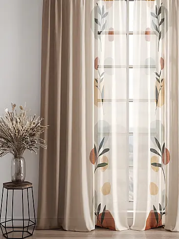 Шторы для кухни японские 4756006 - 5