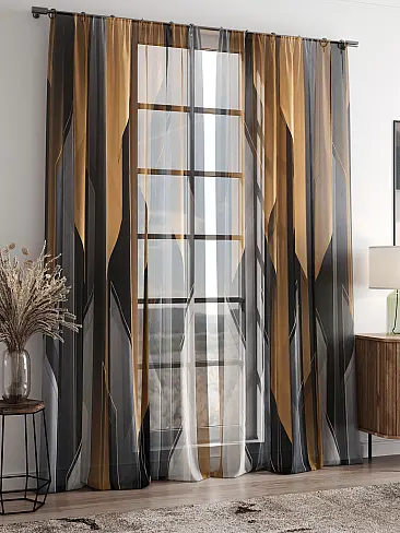 Шторы для кухни японские 4756017 - 3