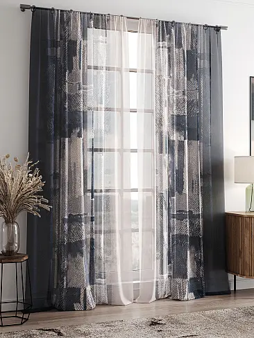 Шторы для кухни японские 4756018 - 3