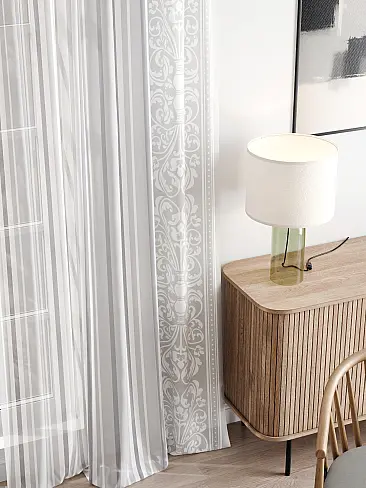 Шторы из органзы в полоску - Страница 4 4756193 - 4