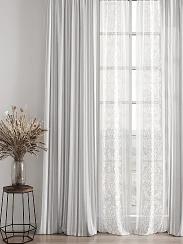 Шторы из органзы в полоску - Страница 4 4756193 - 5