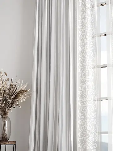 Шторы из органзы в полоску - Страница 4 4756193 - 7