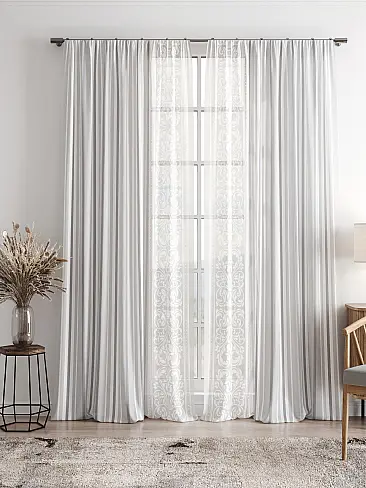 Шторы из органзы в полоску - Страница 4 4756193 - 10