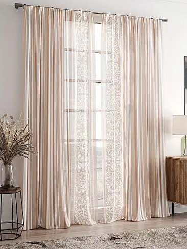 Шторы из органзы в полоску - Страница 3 4756194 - 3