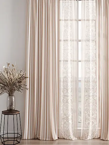 Шторы из органзы в полоску - Страница 3 4756194 - 5