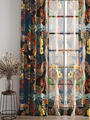 Шторы из тюля с рисунком космос 4756232 - 5