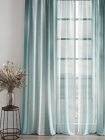 Шторы из органзы в полоску - Страница 5 4756241 - 5