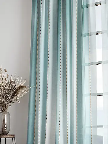 Шторы из органзы в полоску - Страница 5 4756241 - 7