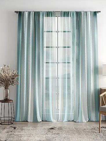 Шторы из органзы в полоску - Страница 5 4756241 - 10