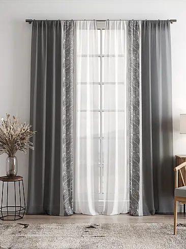 Шторы из органзы в полоску - Страница 5 4756236 - 10