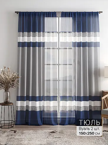 Шторы из органзы в полоску - Страница 4 4756258 - 2