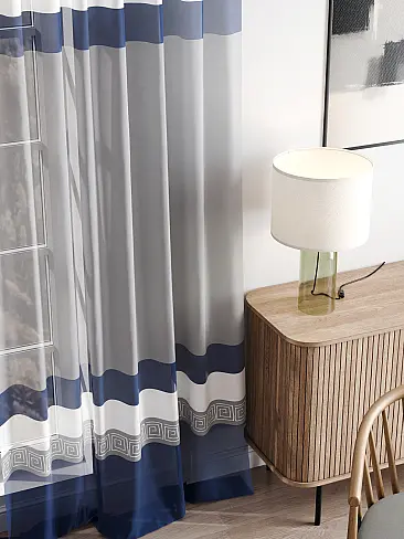 Шторы из органзы в полоску - Страница 4 4756258 - 4