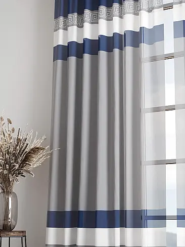 Шторы из органзы в полоску - Страница 4 4756258 - 7