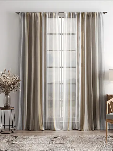 Шторы из органзы в полоску - Страница 4 4756291 - 10