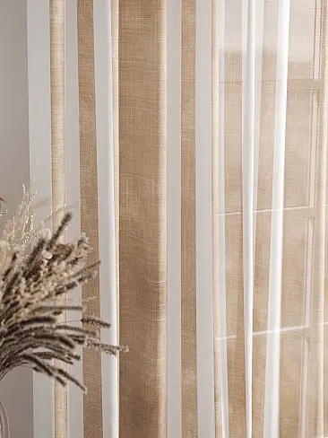 Шторы из органзы в полоску - Страница 3 4756289 - 8