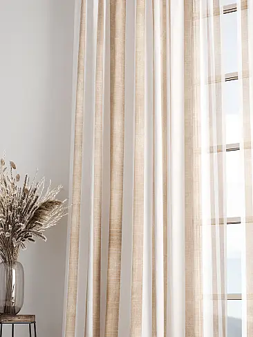 Шторы из органзы в полоску - Страница 3 4756289 - 7