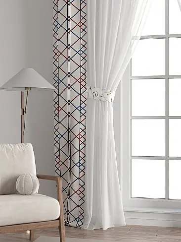 Шторы полиэстер для гостиной комнаты 72704576 - 7