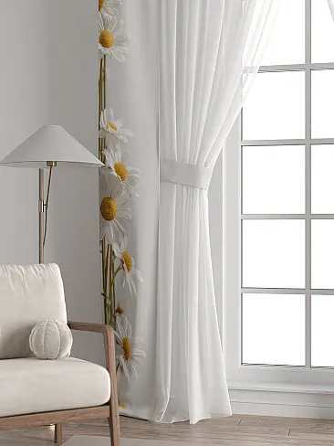 Шторы полиэстер для зала 72704615 - 7