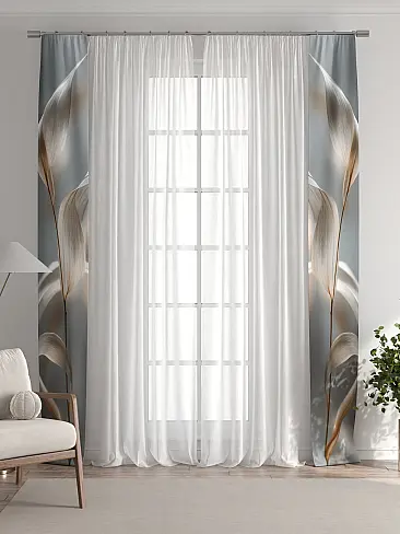 Шторы полиэстер для зала - Страница 5 72704626 - 8