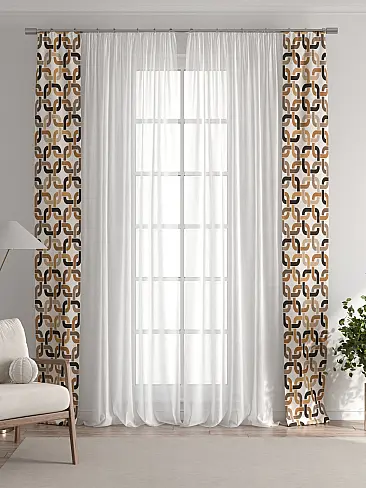 Шторы сливочного цвета для зала в Краснодаре - Страница 2 73712344 - 7