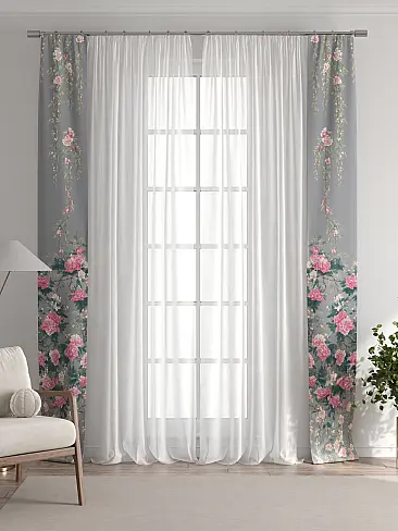 Шторы из тюля бежево серого цвета в Иркутске - Страница 9 73712404 - 7