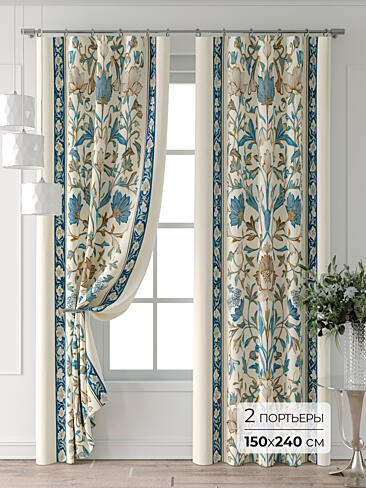 Шторы синего цвета для коридора - Страница 112 9713248240