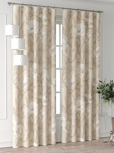 Шторы длинные с ромбами 9713296240 - 5