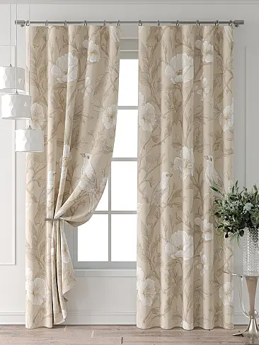 Шторы длинные с ромбами 9713296240 - 8