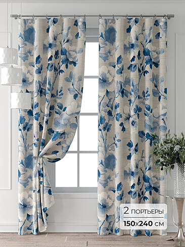 Шторы небесного цвета для спальни - Страница 6 9713305240