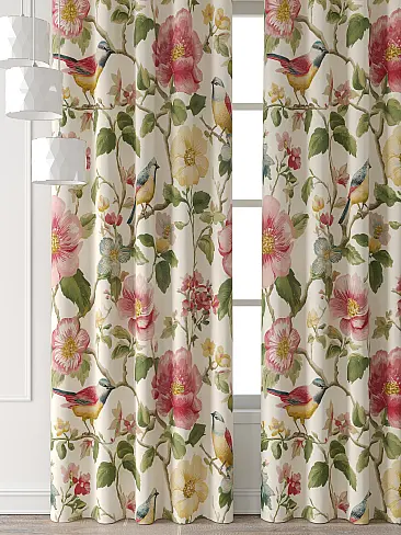 Шторы цвета марсалы для спальни 9713303240 - 7