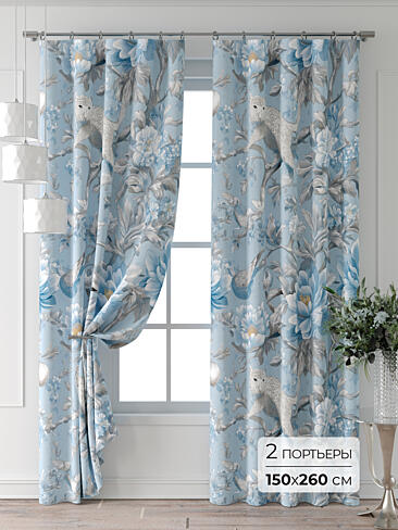 Шторы синего цвета для коридора - Страница 112 9713297260