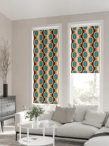 Римские шторы бирюзовые с тюлью в Воронеже - Страница 7 17782058062 - 2