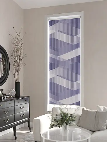 Шторы синего цвета для зала в Иркутске 17782120062 - 4