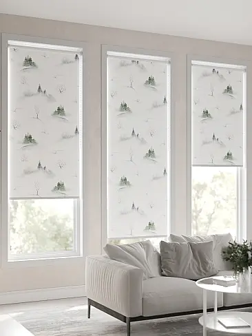 Шторы узкие японские 17782007068 - 7