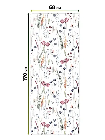 Шторы узкие японские 17782010068 - 6