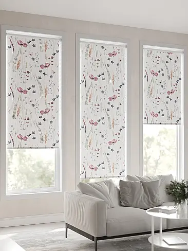 Шторы узкие японские 17782010068 - 7