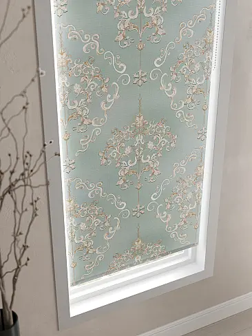 Римские шторы бирюзовые с тюлью в Воронеже - Страница 5 17782094068 - 5