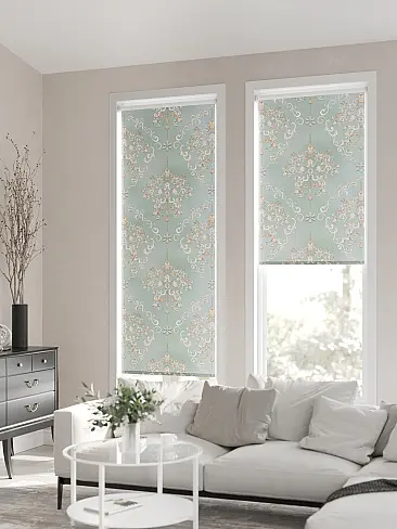 Римские шторы бирюзовые с тюлью в Воронеже - Страница 5 17782094068 - 2