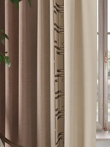 Шторы из сатина для офиса 9748019280 - 4