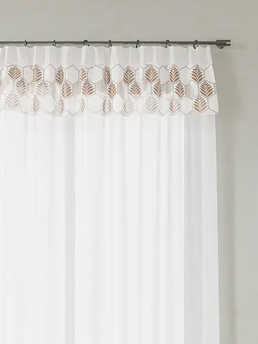 Римские шторы белые в полоску 9755000 - 5