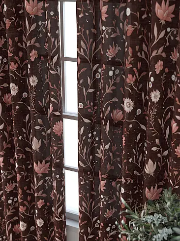 Шторы коричневого цвета высотой 250 см в Хабаровске - Страница 2 9713379250 - 4