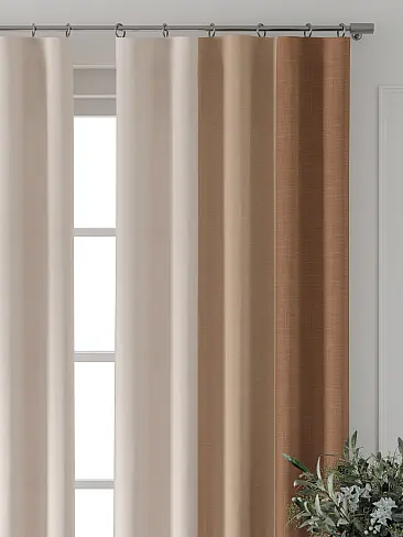 Шторы из тюля бежево серого цвета - Страница 5 9713420260 - 6