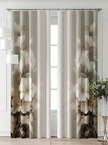 Шторы бронзового цвета для гостиной - Страница 6 9747029240 - 3