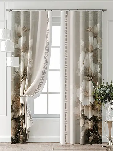 Шторы бронзового цвета для гостиной - Страница 6 9747029240 - 8