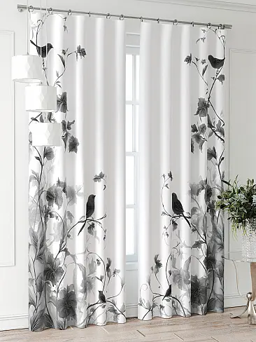 Шторы черного цвета для спальни - Страница 5 9747031240 - 4