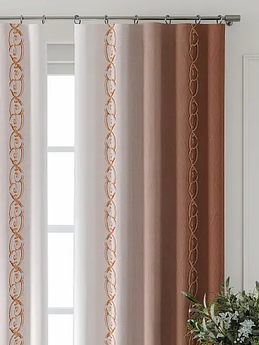 Недорогие шторы терракотового цвета в Иркутске 9747040240 - 6