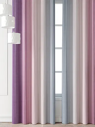 Шторы сиреневого цвета для холла 9747047240 - 5