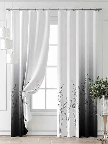 Шторы из тюля черно-белого цвета в Самаре - Страница 3 9747059240 - 8