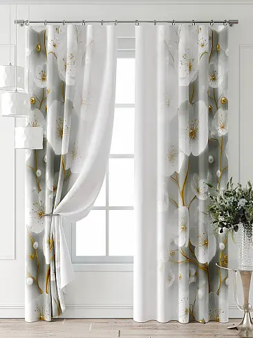 Комплекты штор светло-серого цвета в Самаре - Страница 6 9747063240 - 8